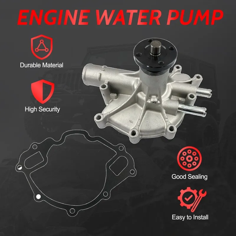 Water Pump Kit Aw9250 Replace for 1992 1993 1994 1995 Honda Civic 1.6L/1.5L I4, 1993 1994 1995 Civic Del Sol 1.6L I4 view 7