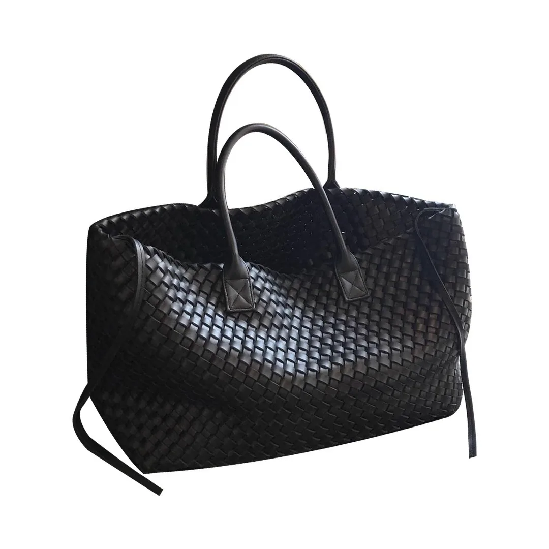 2024 New Handmade Knitted Handbag for Women, Fashionable High-end Handbag, Celebrity Style Trendy Shoulder Bag, Street Tote Bag