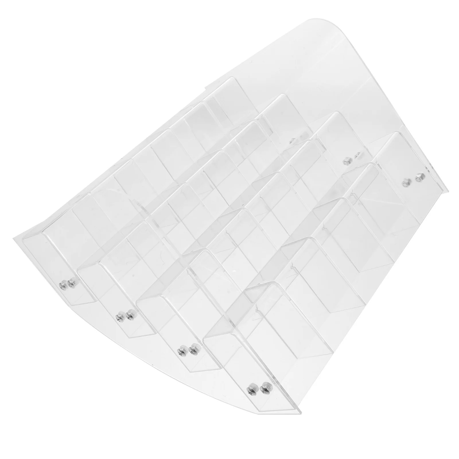 acrylic-clear-pen-holder-transparent-stepped-pen-display-stand-desktop-pencil-organizer-stationery-storage-rack-for-office