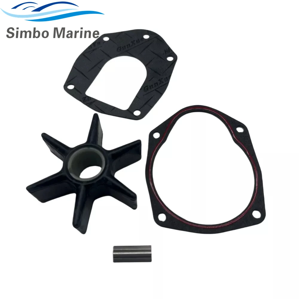 Water Pump Impeller Kit for Honda Mercury Mercruiser Outboard Motor 75 90 HP 43026T2 47-43026T-2 19210-ZW1-003 18-3056