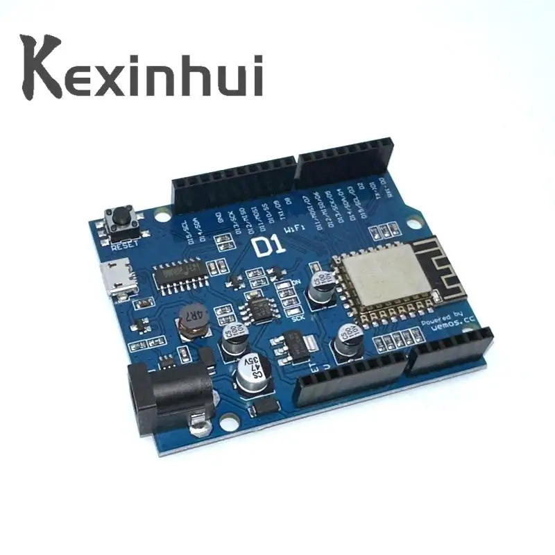 الالكترونيات الذكية ESP-12F ESP-12E WeMos D1 WiFi uno القائم على ESP8266 درع لـ Arduino متوافق مع IDE