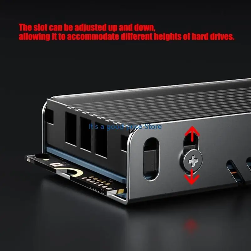  Aluminum Alloys M.2 2280 SSDs Heatsink With Advanced Heat Dissipation Technology