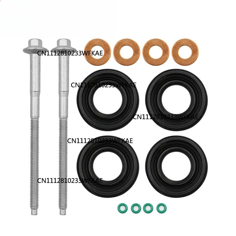 For FORD TRANSIT MK7 2.2 TDCi SP Diesel Seal Kit with Injector Clamping Bolts