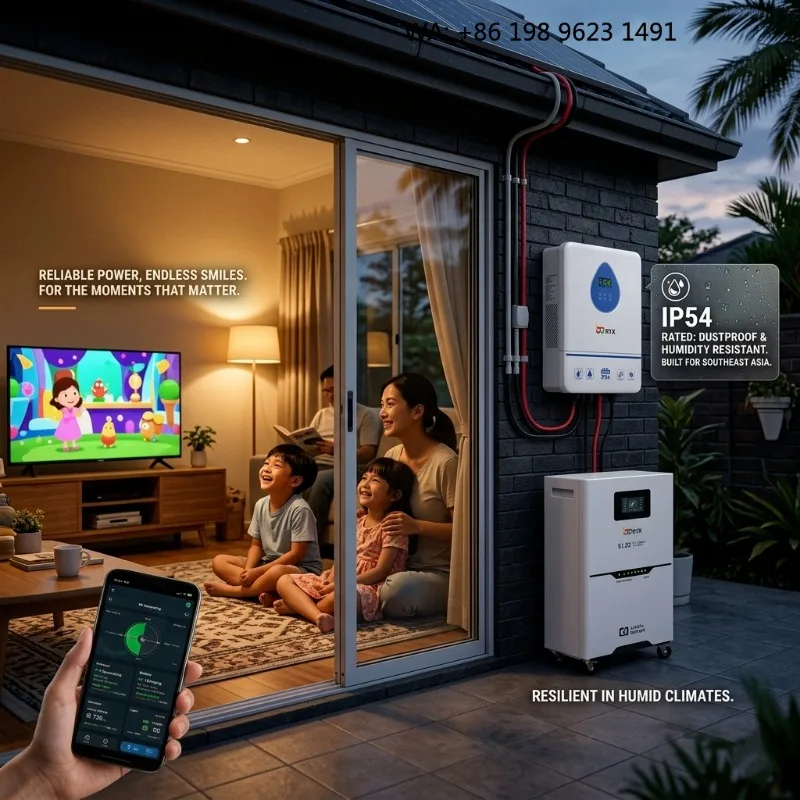 5KW-10KW Three Phase On Off Grid Hybrid Solar System Complete 48V Solar Panel Power Generation Kit