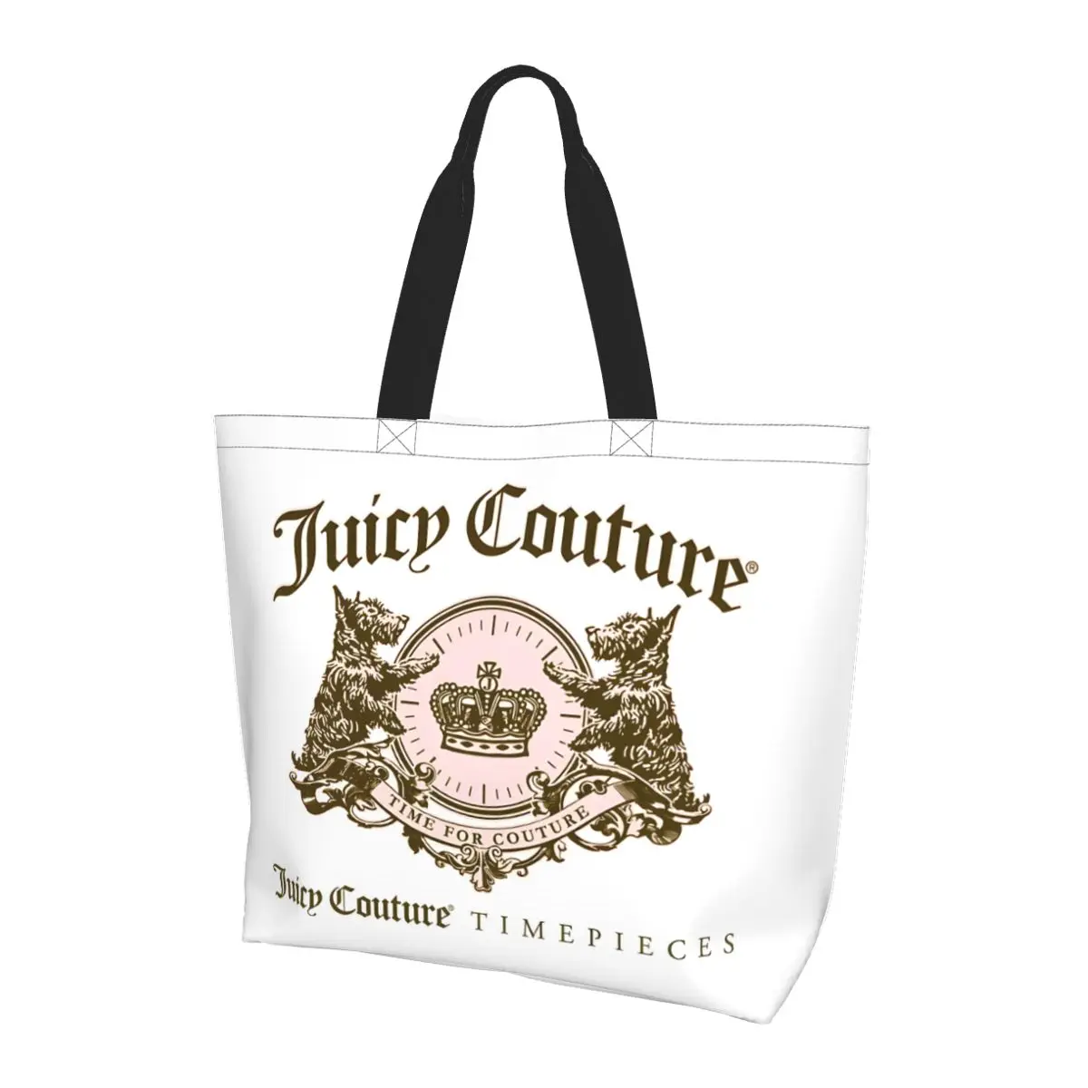 Juicy-Couture Fashion Shopping Bags Casual Portable Bolsas Feminina Dropshipping