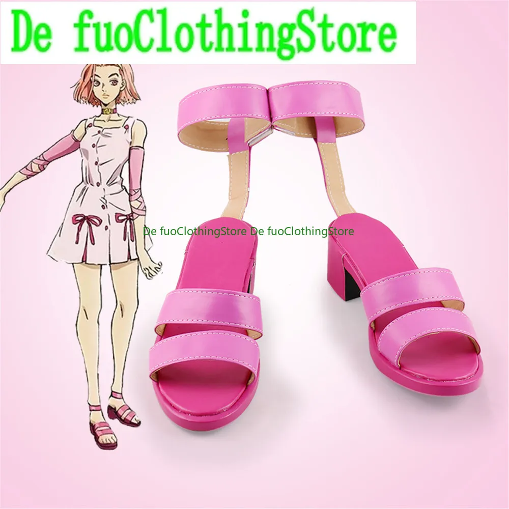 DefuoClothing Store Bizarre Adventure Sugimoto Reimi Cosplay Schuhe Stiefel SpielHalloween Weihnachten Spiel Anime Charakter Party Requisiten