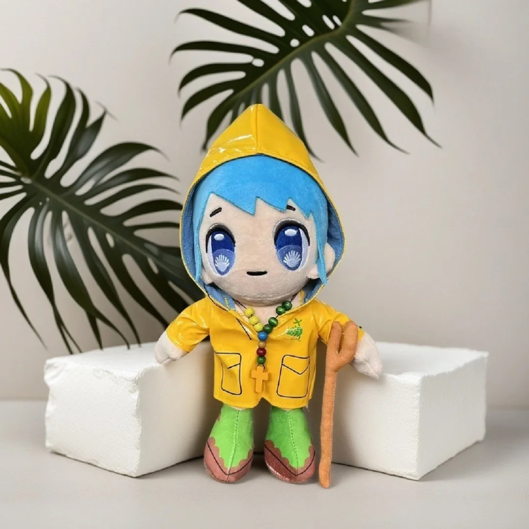

Hot Vatican Pilgrimage Girl Plush Doll Keychain Creative Design Trendy Home Decoration Can Be Used as a Gift