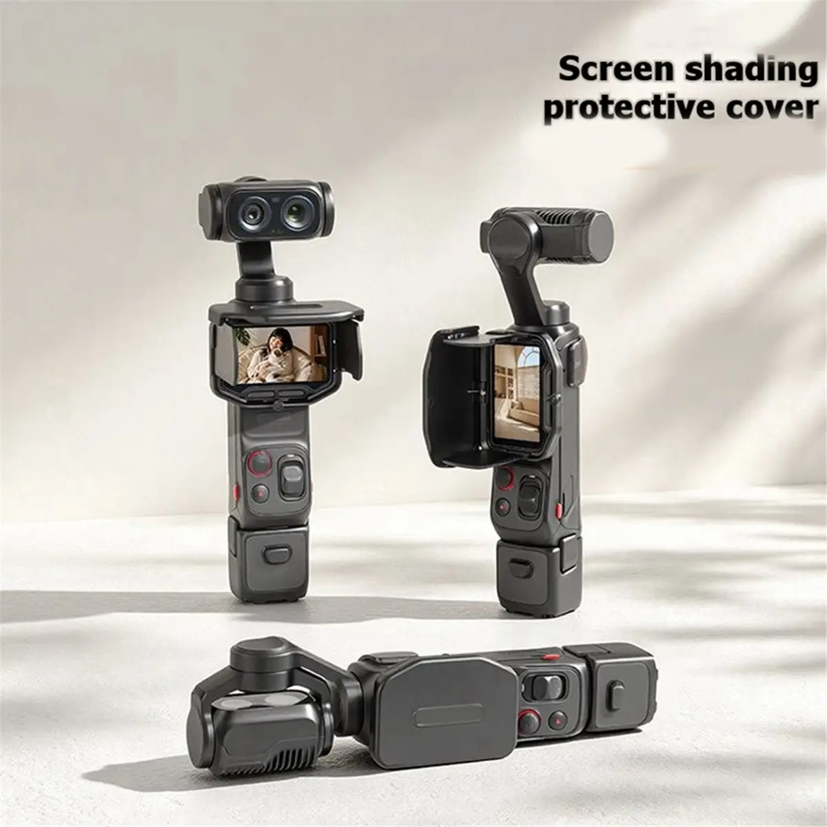 Magnetic Screen Sun Hood for Luna Ultra Foldable Anti-Glare Sunshade Cover Camera Screen Shade Accessory