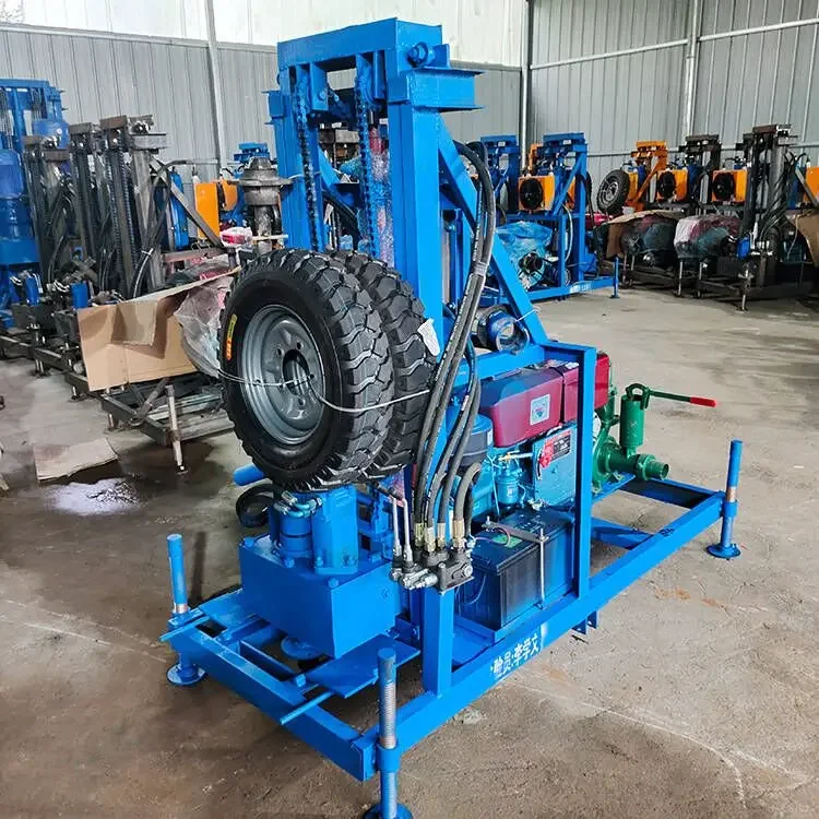 Low Price Portable water well drilling machine hydraulic small water well drilling rig