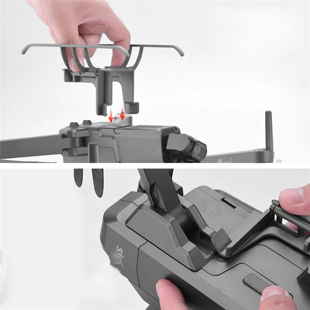 Lightweight Foldable Landing Gear Sled Heighten Bracket Quick Release Holder for SJRC F11 S Drone Accessories