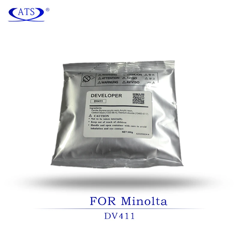 1PC DV411 DV-411 Developer powder For Konica Minolta 223 283 363 423 7828 BH223 BH283 BH363 BH423 BH7828 Copier Spare Parts