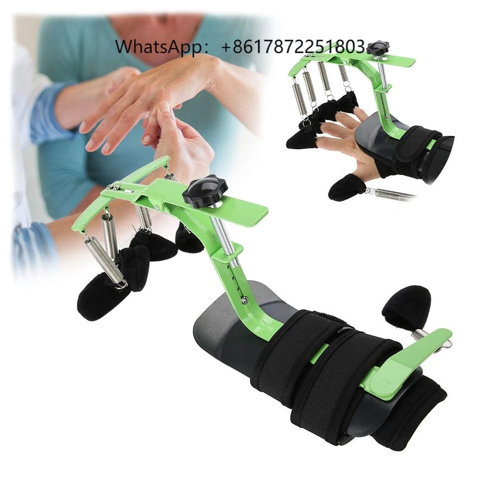 

Electric Hand Massage Ball Infrared Therapy Hot Compress Stroke Hemiplegia Finger Rehabilitation Recovery Training Machine Set