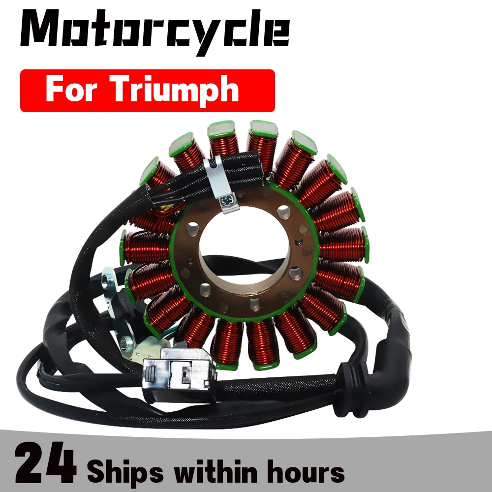 

T1300181 Motorcycle Ignition Generator Stator Coil For Triumph Daytona 675 675R VIN 564948 2006-2020 T1300181