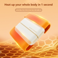 Dual Magnetic Rechargeable Hand Warmer Power Bank 2 in 1 Portable Electric Hot Pack Heater for Winter Camping Office Gift