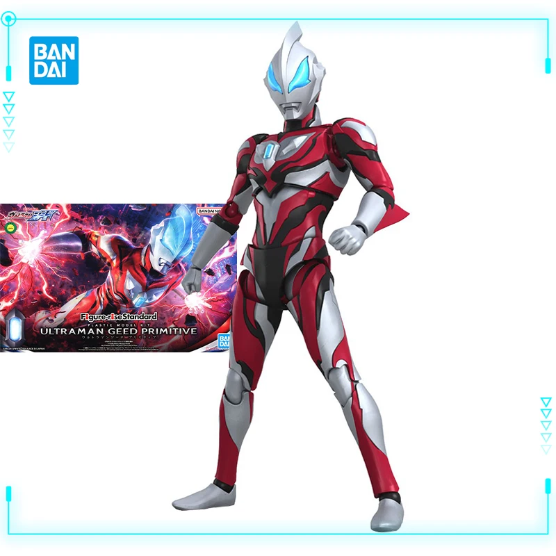 

Bandai Original Genuine Ultraman Geed Primitive Figure-rise Standard Assembly Models Action Toy Figures Birthday Gift for Kids