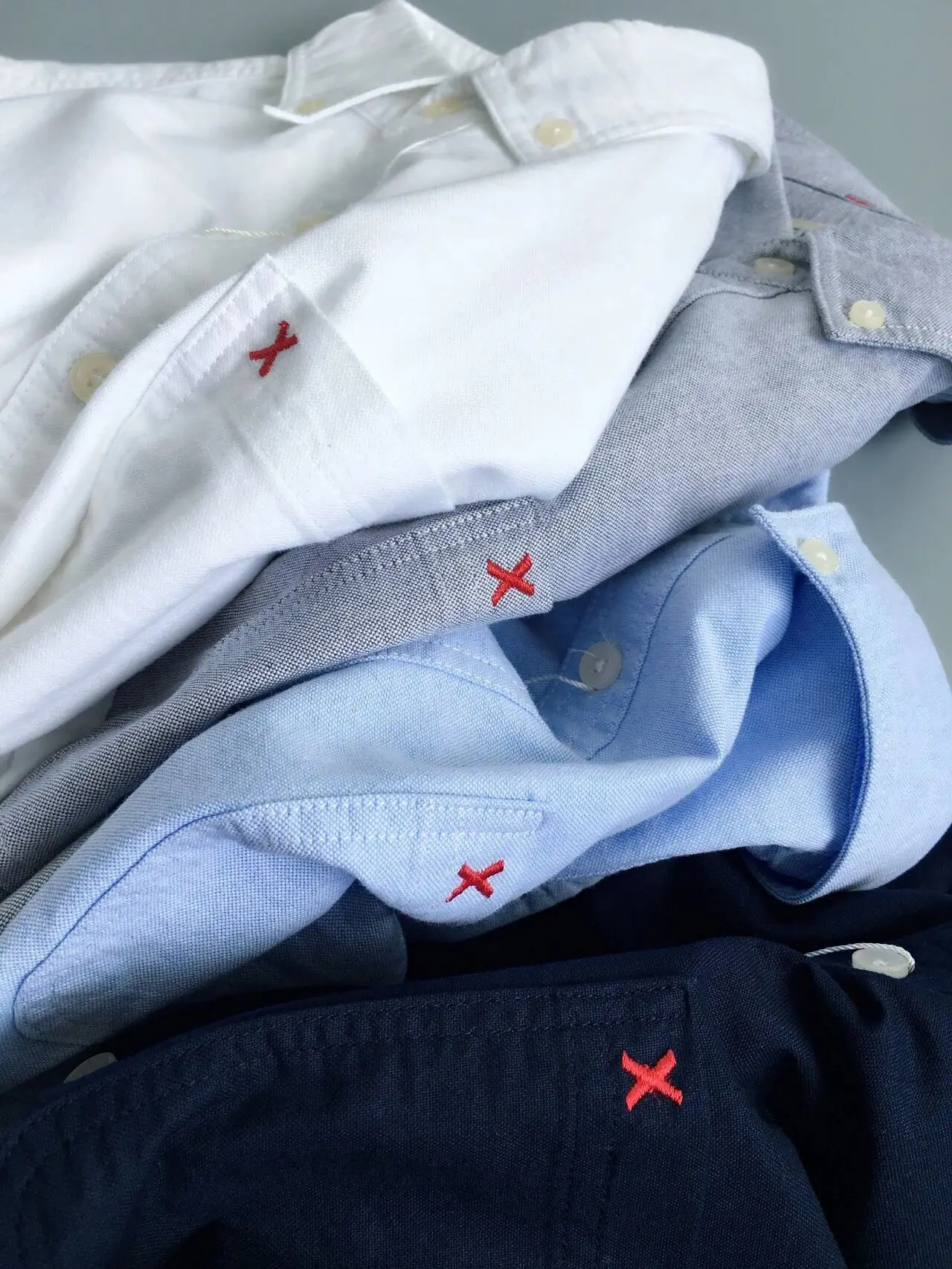 

Men's Long Sve Cotton irt Ox Cloth Patchwork Slim Fit Versatile Casual Sle Button down Pure Color Spring Summer