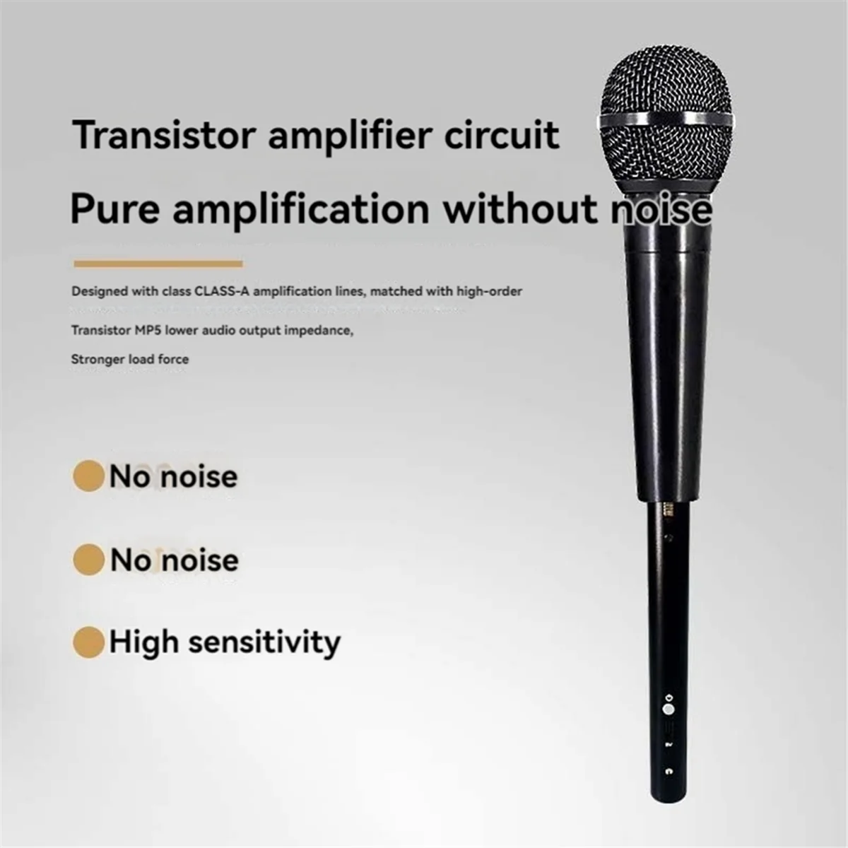 Rechargeable Wired Microphone Special Amplifier Dynamic Microphone Microphone Preamplifier Speech Stage Recording Gain