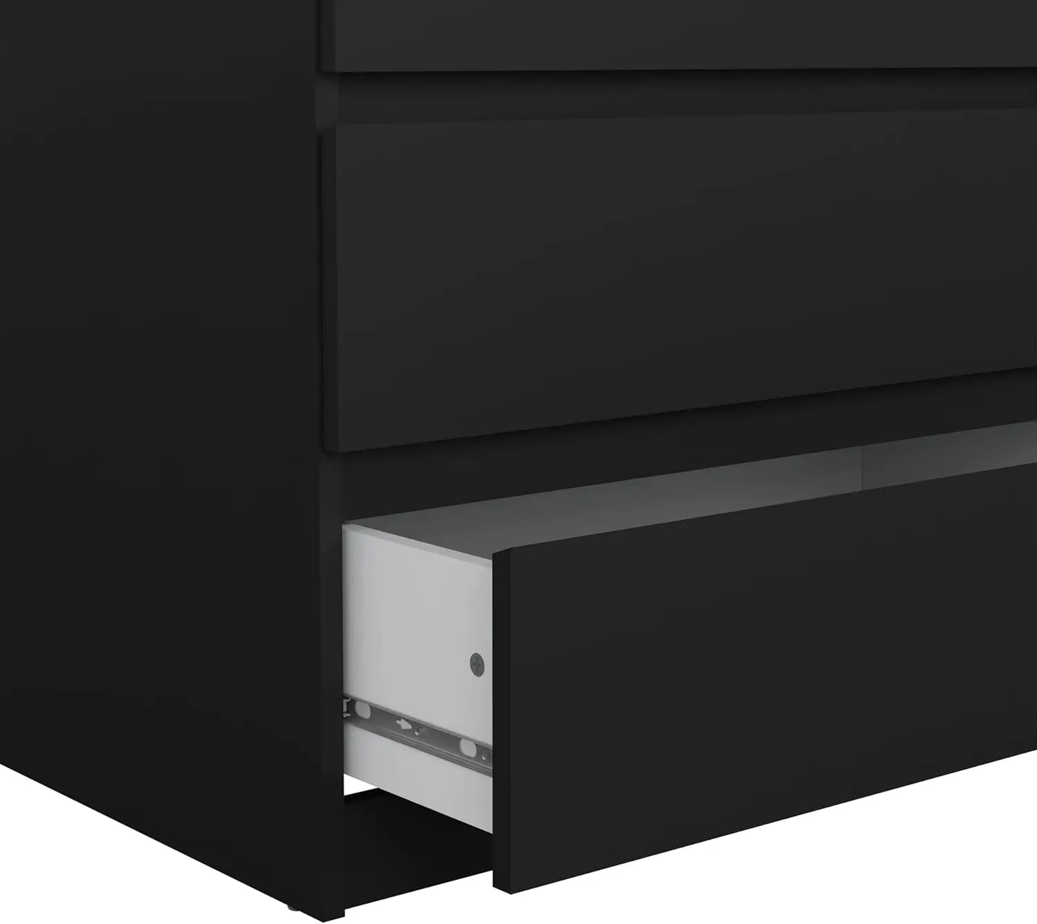5 Drawer Chest, Black Matte