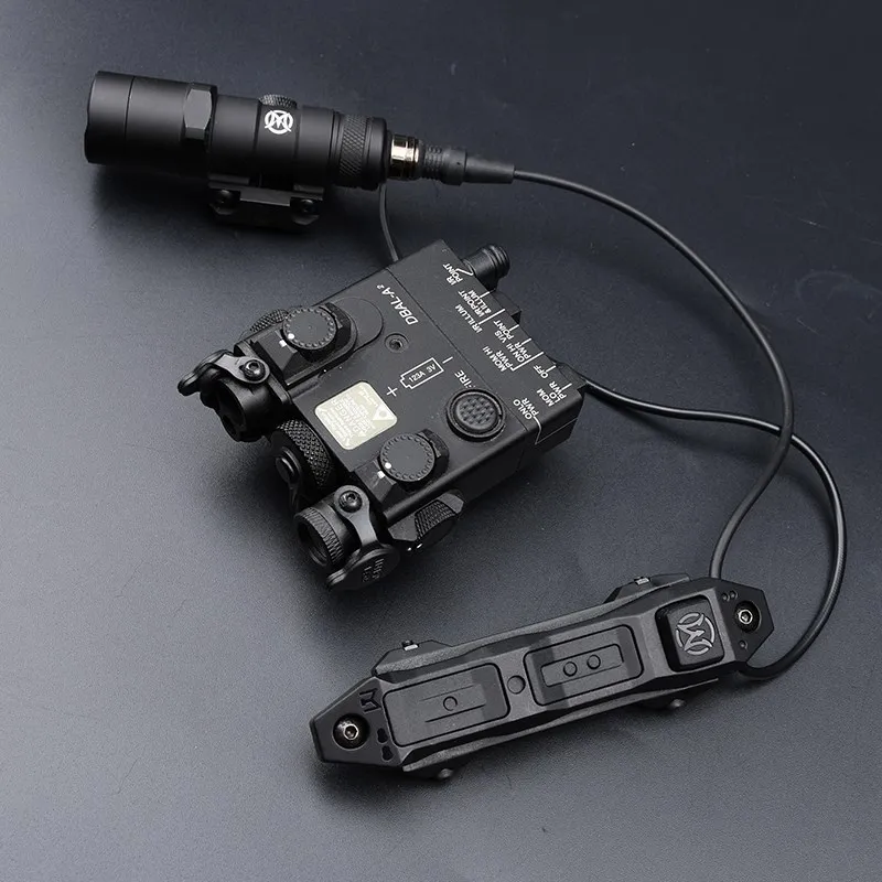 Taktische WADSN Airsoft Druck Schalter Für DBAL A2 PEQ-15 NGAL M600 M300 Taschenlampe Fernbedienung Dual Funktion Schalter Taste