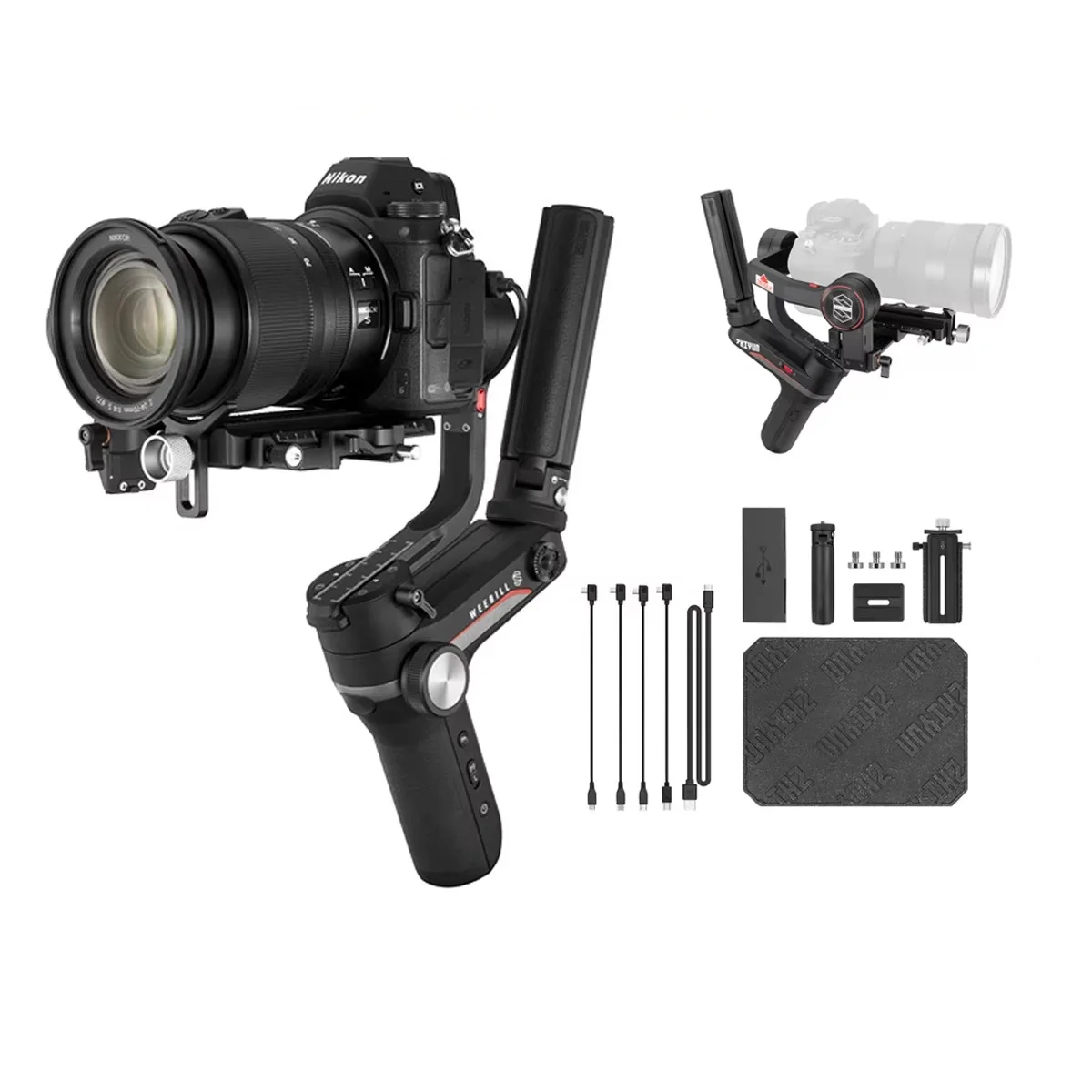 

Weebill S Handheld Camera Gimbal Stabilizer for DSLR Mirrorless A7M3 A7III A7R3 Nikon Z6 Z7 GH5s
