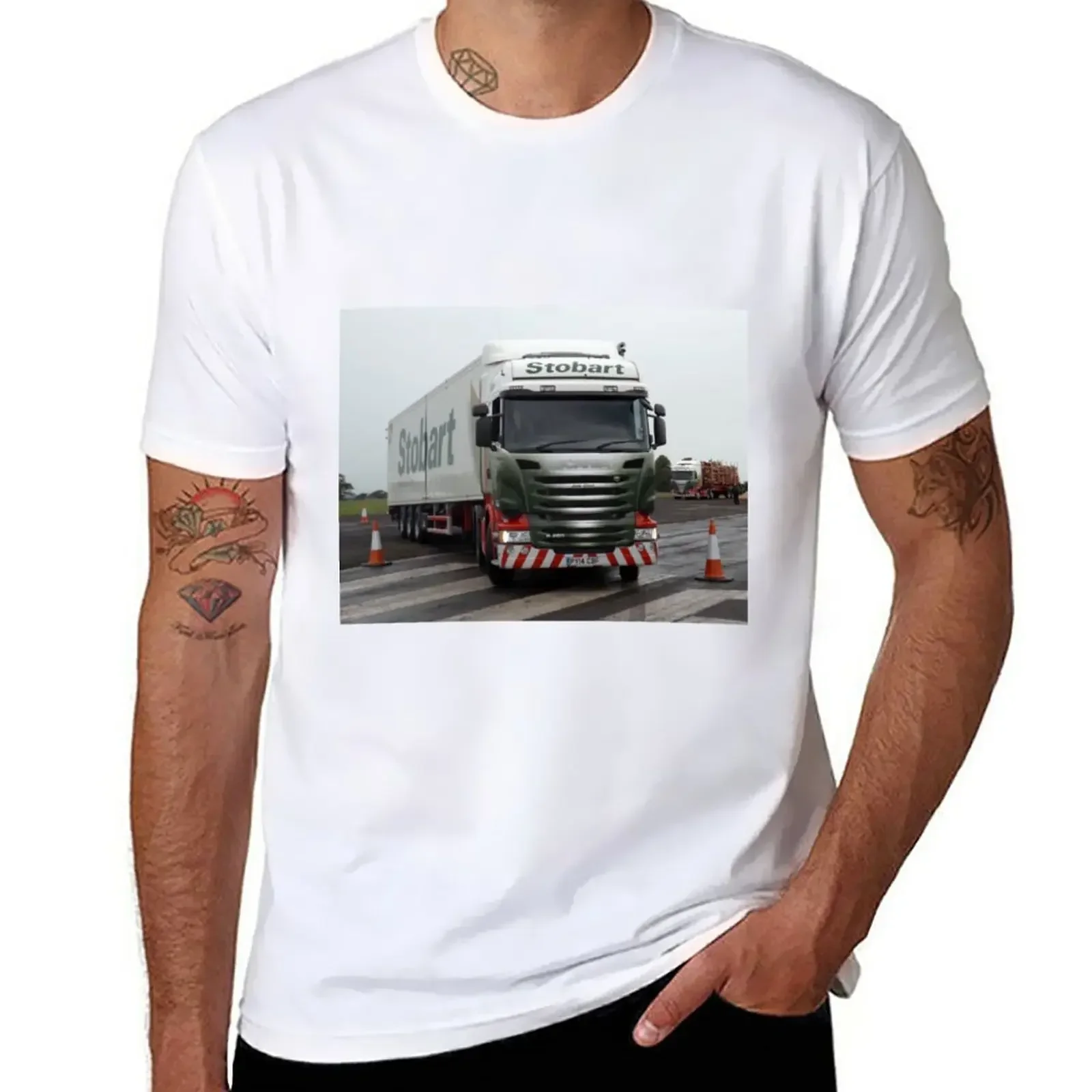 Stobart Lorry T-Shirt plus sizes boys animal print quick drying mens graphic t-shirts