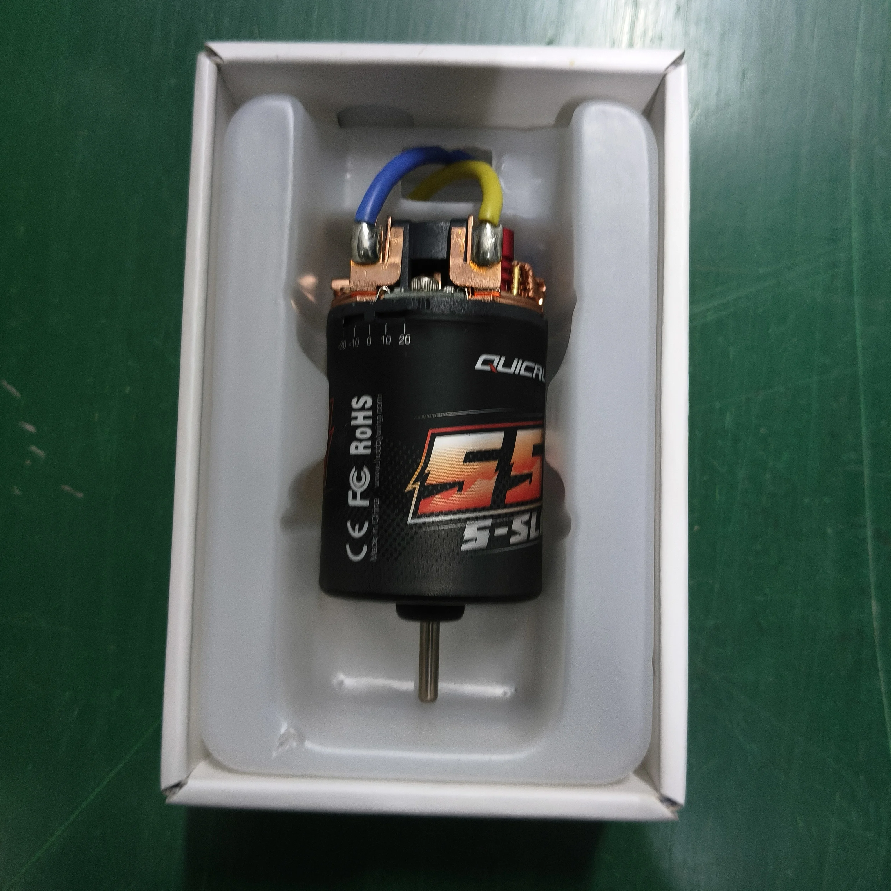 НОВЫЙ HOBBYWING QuicRun 540 30T 40T 555 11T 13T матовые двигатели для 1/10 RC модель автомобиля гусеничный багги аксессуары для модернизации