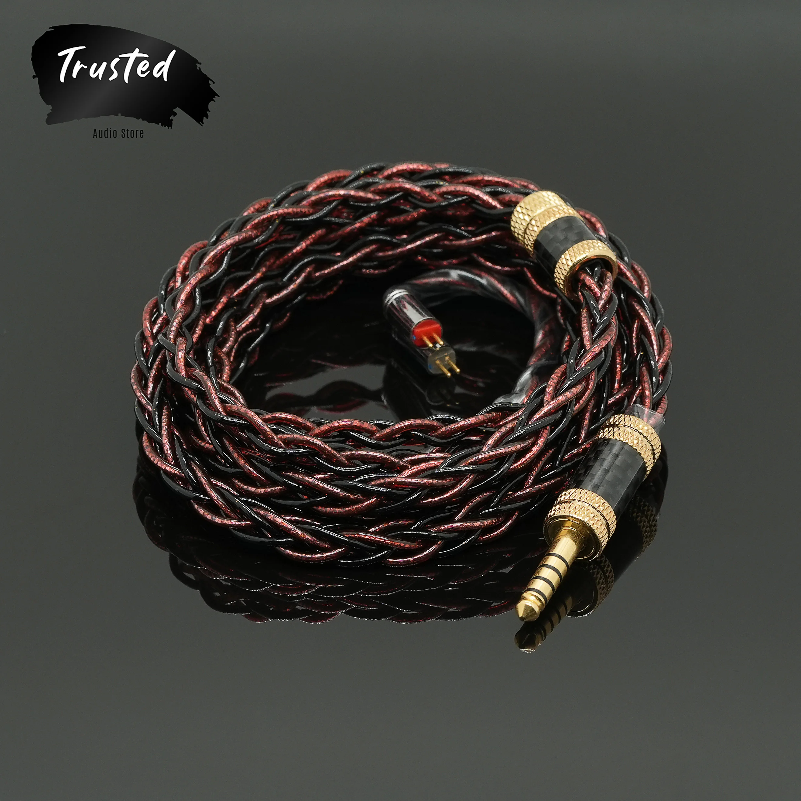 

Trusted Audio P1 5-Element Hybrid Earphone Cable | MMCX/0.78mm 2Pin/mini XLR/Dual 3.5mm | for IE900/HD650/HD800