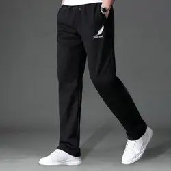 Fleece Lined Men Jogging Sweatpants Plush Lining Drawstring Sportswear Men Tracksuit Sports Pants Male Trousers pantalon homme