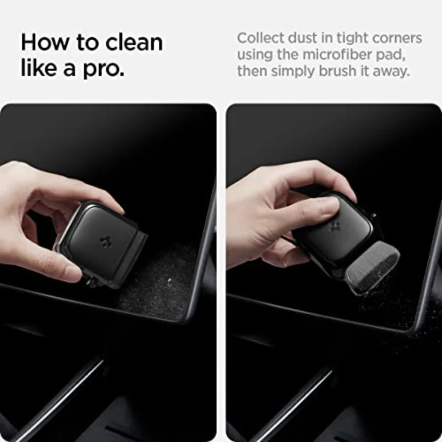 EZ Slide and Brush Screen Cleaner for Model Y 2025/26 Juniper and 3/Y/S/X/Cybertruck and Screens, Phones, Laptops, Tablets (Ext