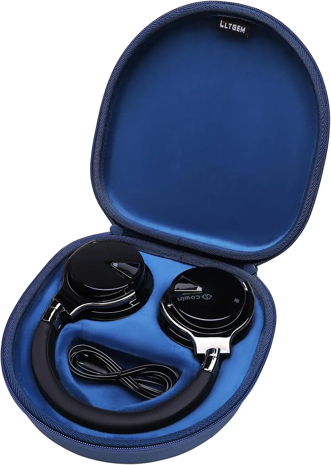 LTGEM Case Compatible with Silensys E7 / MOVSSOU E7 / COWIN E7 Active Noise Cancelling Headphones, Purple