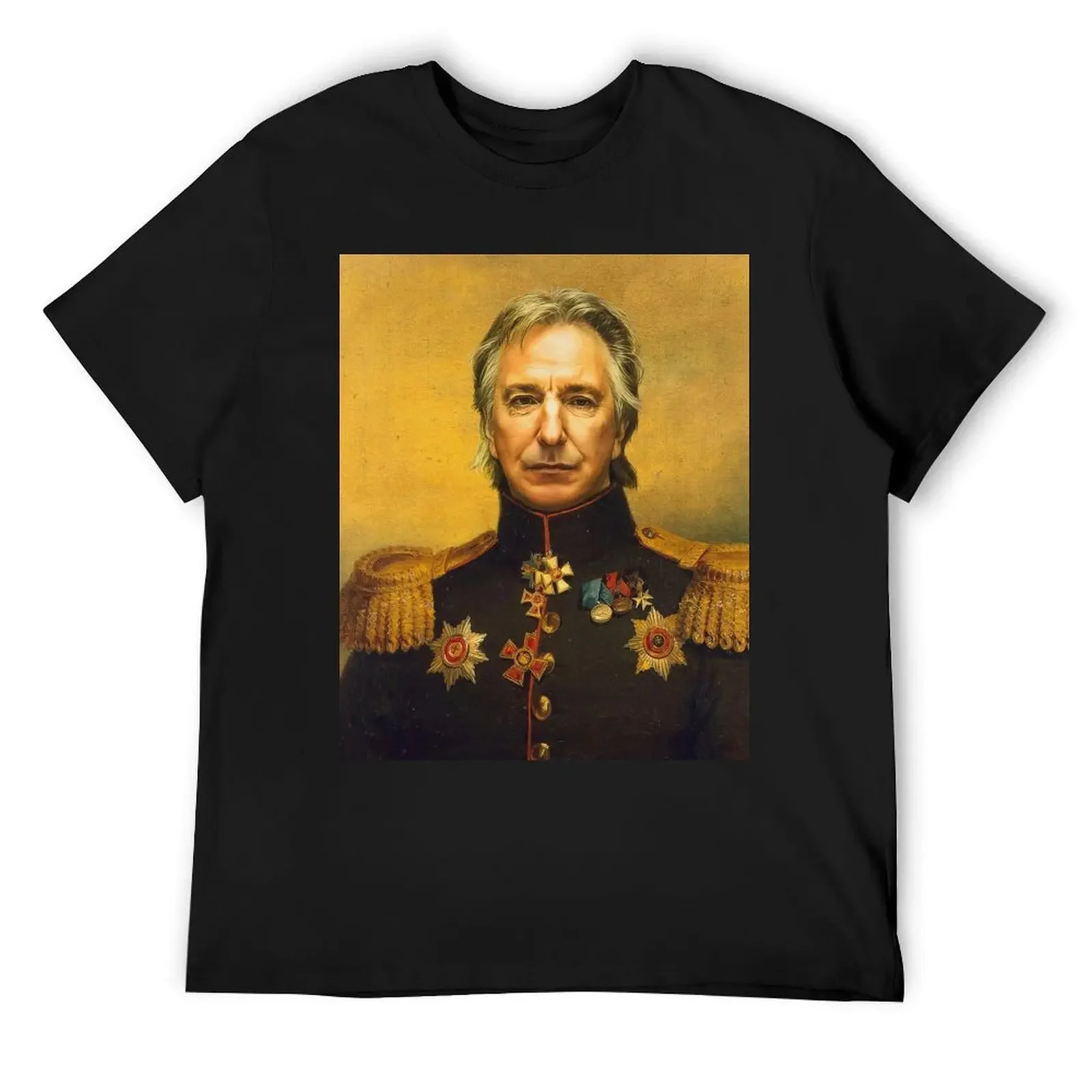 

Alan Rickman - replaceface T-Shirt graphic shirts plus size clothes mens t shirts casual stylish