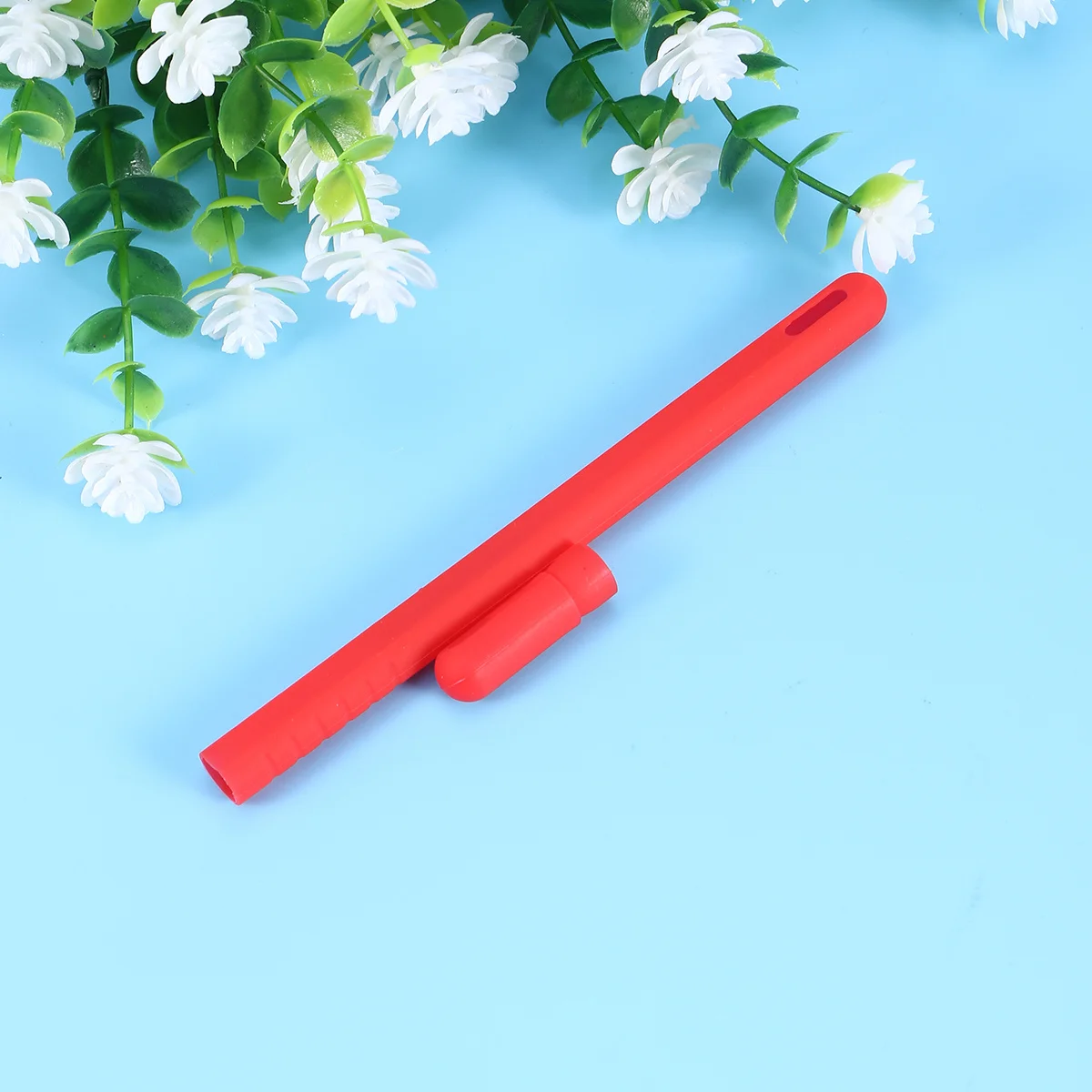 

Pen Sleeve For Stylus Pen Silicone Cover Touch Screen Pencil Protector Case Compatible With Apple Pencil 2 Red Durable