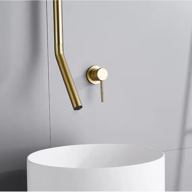New Design Ceiling Faucet Brass Basin Faucet Water Drop Tap Bathroom Sink Mixer Water Faucet
