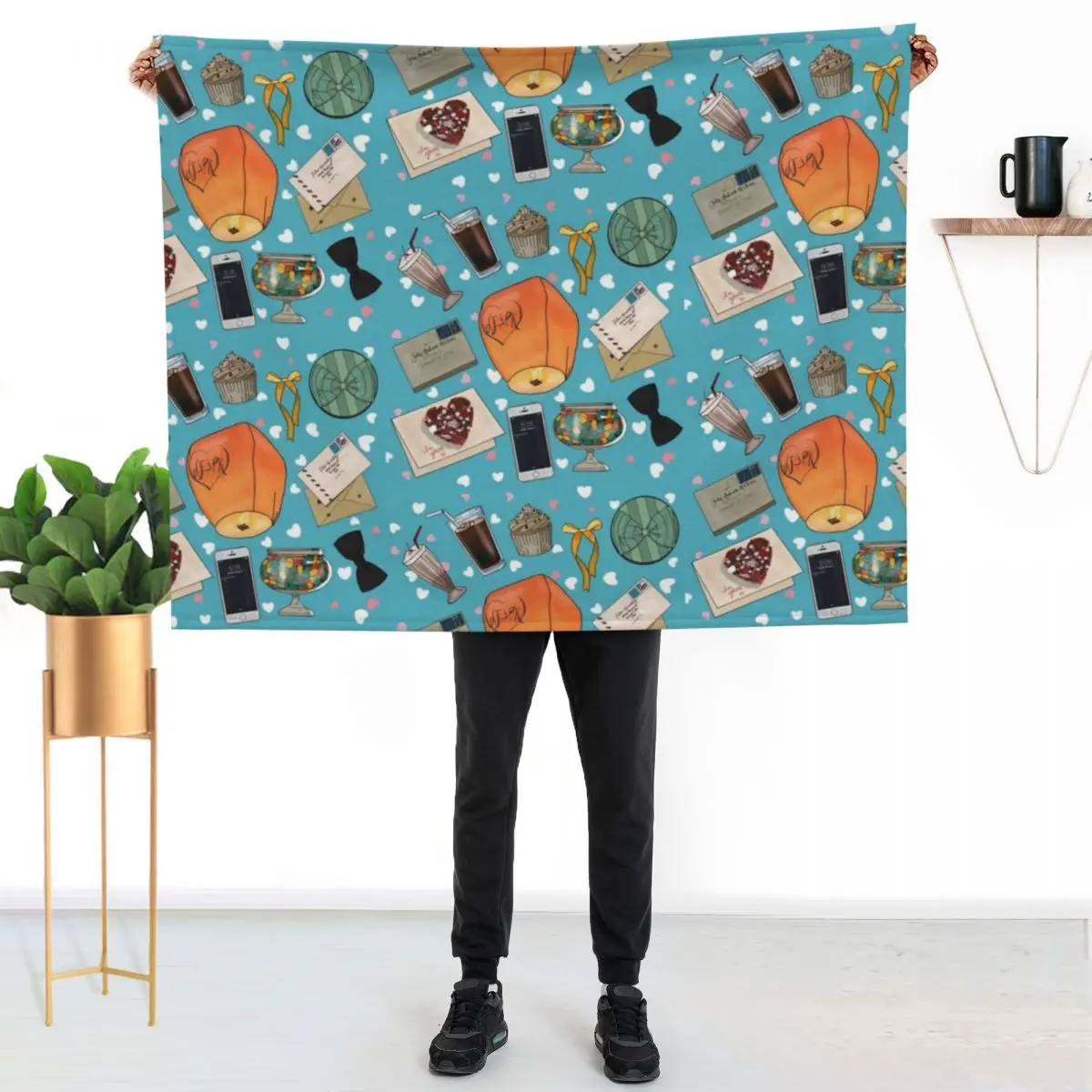 To All the Boys 1&2 items Throw Blanket Beach blankets ands Decoratives Designers Heavy Quilt Blankets