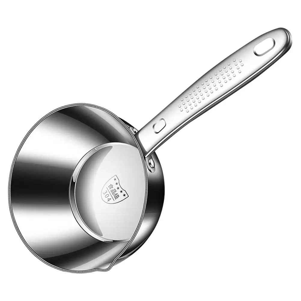 

Stainless Steel Ladle Large Capacity Kitchen Gadget Wear Convenient Large Ladle Resistant Soup Scoop Convenient Home Use