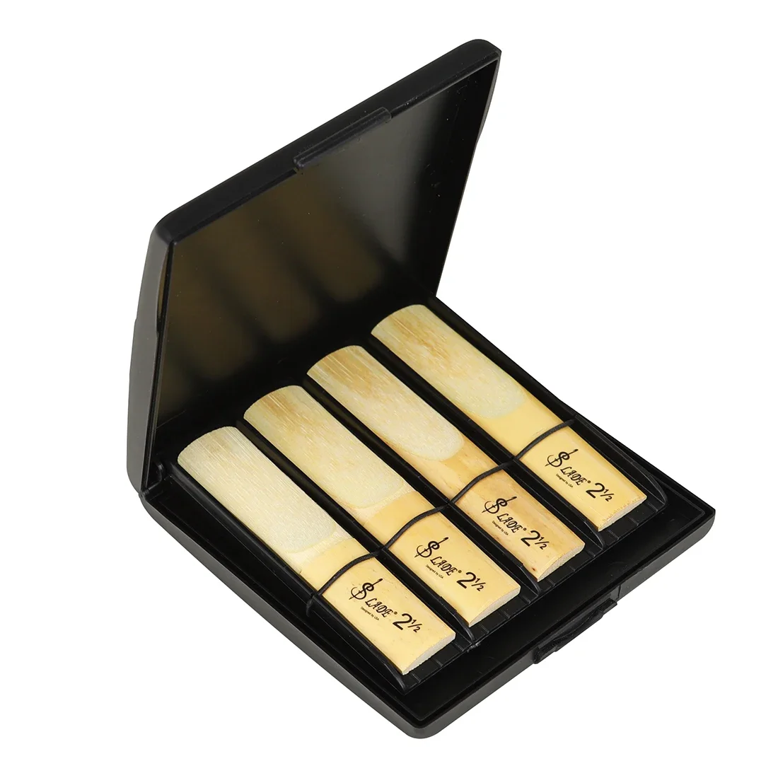 Koffer für Saxophon, Klarinette, Oboe, Blätter, 8 Blätter, Gitter, ABS-Koffer, Aufbewahrungsbox, wasserdicht, verschleißfest, universell – Detail 10