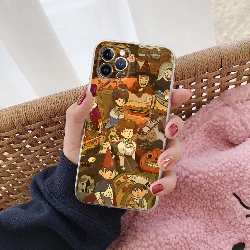 Cartoon O-Over The G-Garden W-Wall Phone Case For IPhone 15 8 7 6 6S Plus X SE 2020 XR XS 14 11 12 13 Mini Pro Max Mobile Case