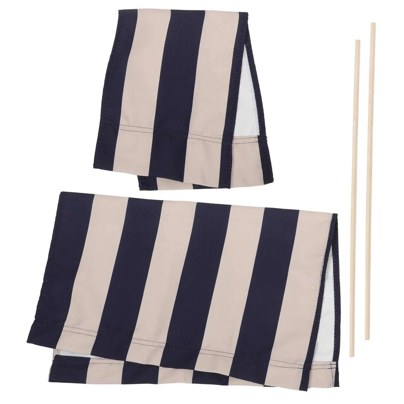 1Set Folding Chair Seat Replacement Canvas Breathable Outdoor Camping Chair Seat Cover Long-Lasting Repair Fabric Cushion - view 2
