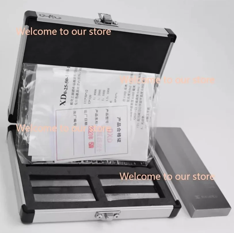 QXD Single Groove Fineness Gauge Grindometer Fineness Meter 0-25 0-50 0-100 0-150 1pc