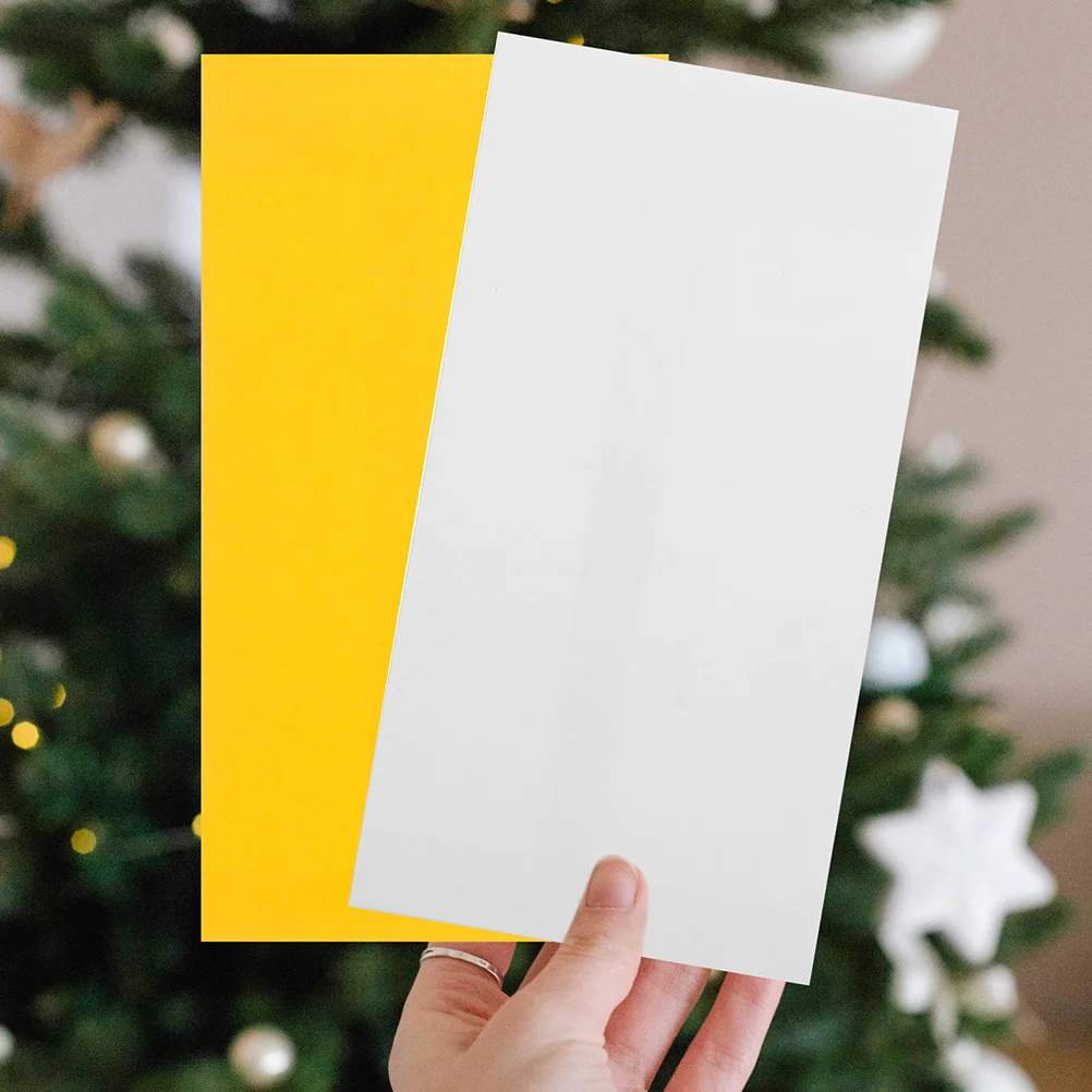 

50 шт., цветные конверты из крафт-бумаги