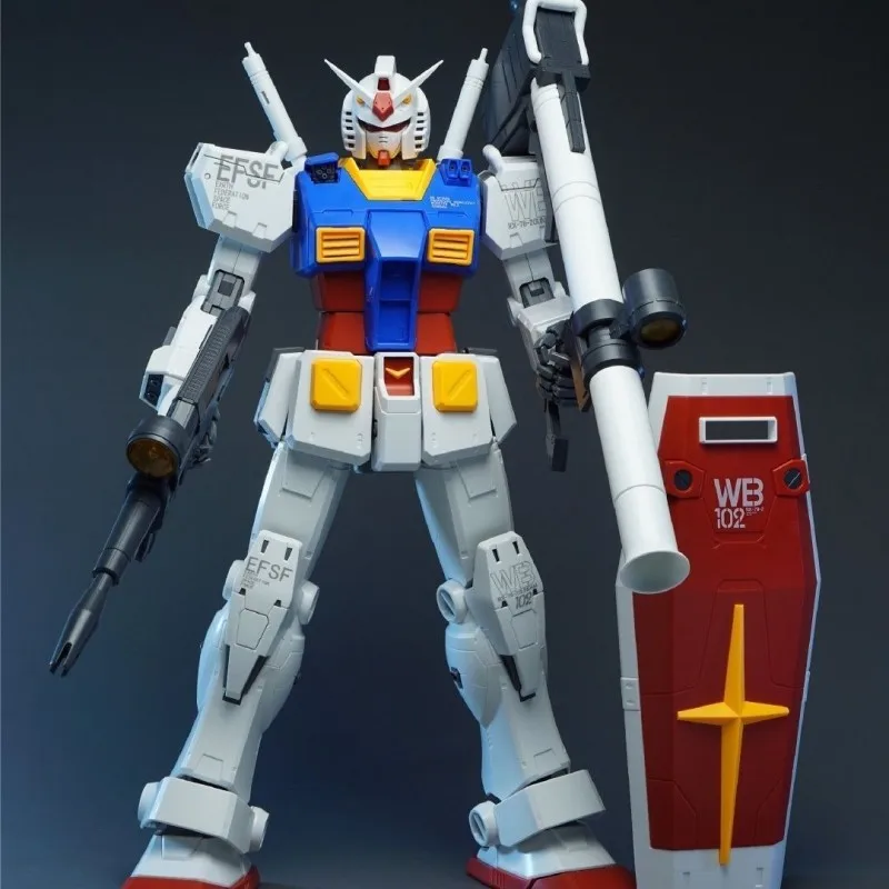 【REISSUE】FANG DAJING 1/35 RX-78-2 original 7802 Assembly Model Kit Action Figures Action Figure Toy With LED Christmas gift