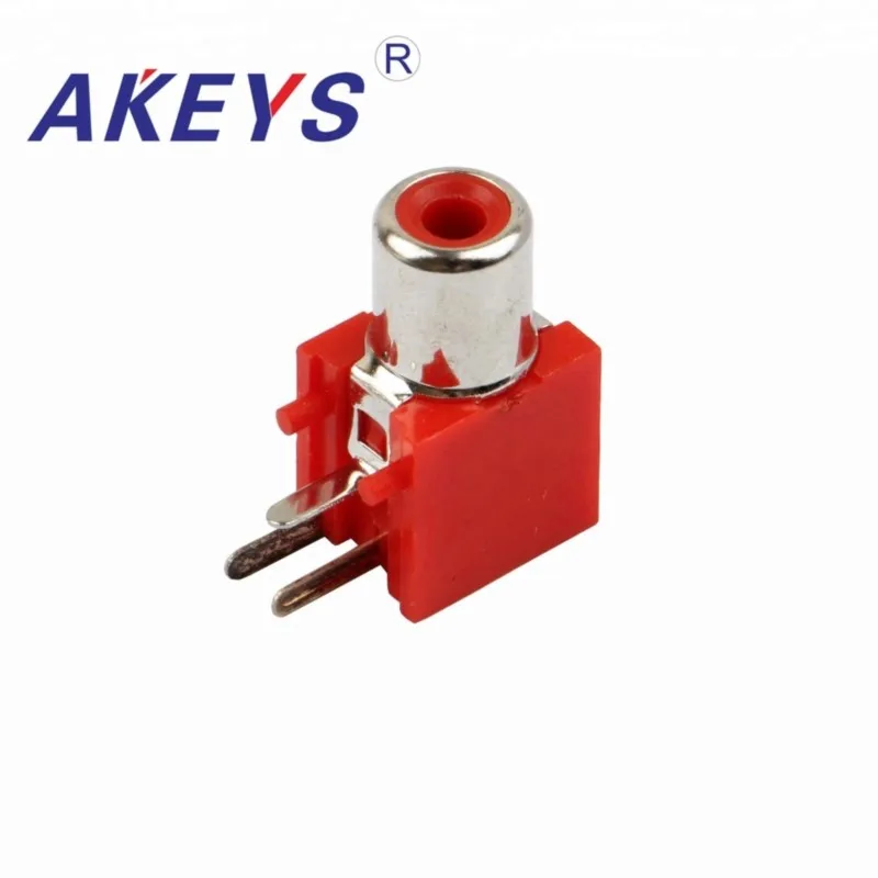 10 PCS AV-8.4-1K Single-Hole RCA Audio Socket RCA With Core Connector AV Socket for computer