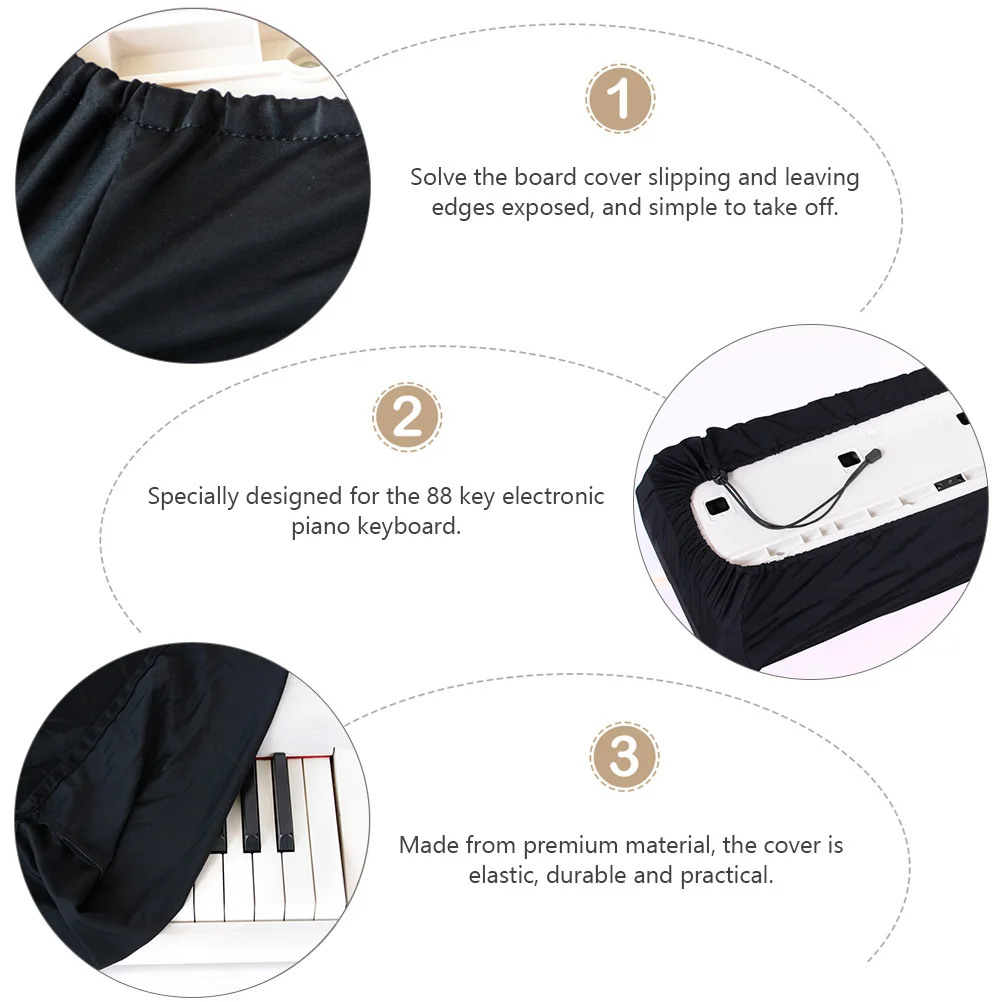 

88 Key Electric Piano Cover Keyboard Dust Instrument Dustproof Protective Electronic Digital Universal Protection