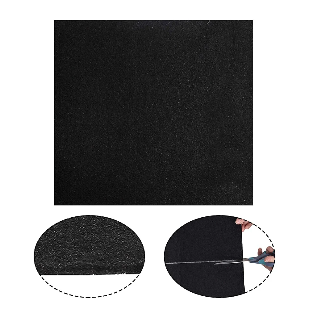 Efficient Activated Carbon Filter Sheet Compatible with Various Cooker Hoods Designed to Improve Kitchen Air Freshness