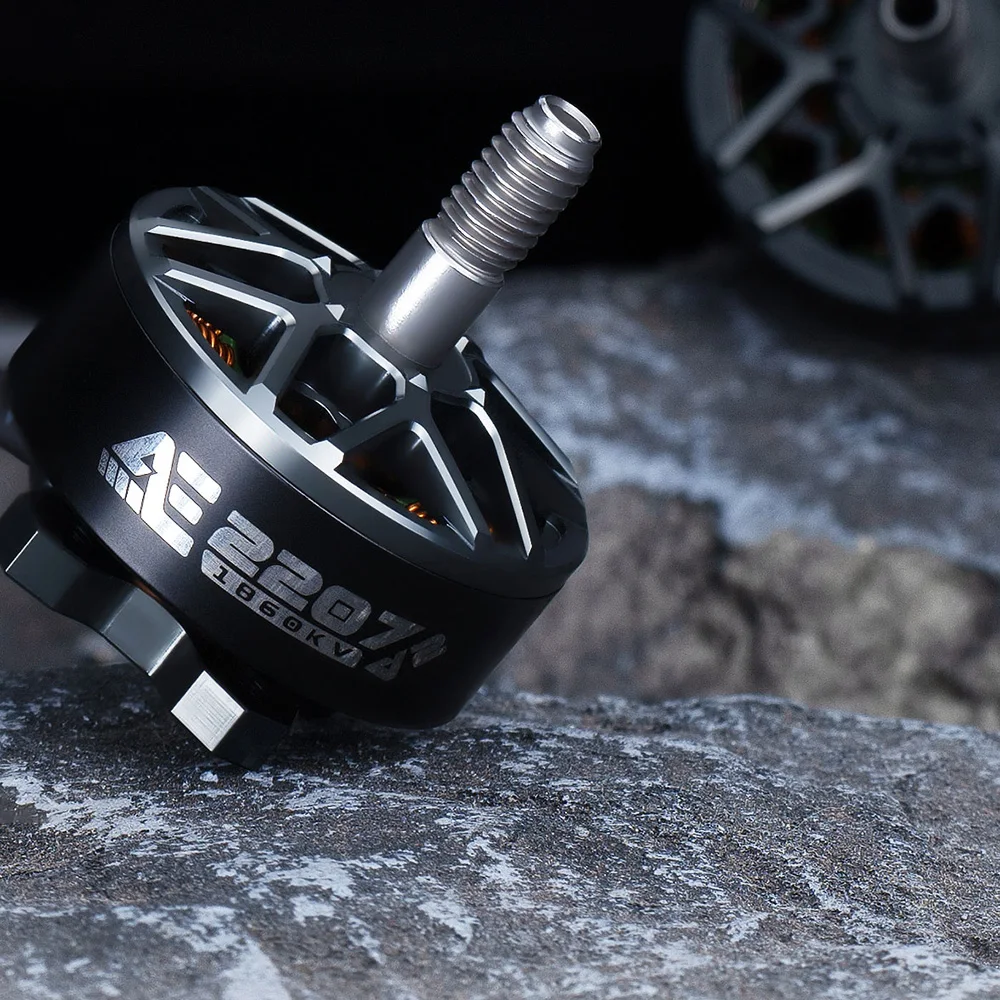 

AxisFlying AE2207 V2 1860KV 1960KV 4 ~ 6S Lipo Бесщеточный двигатель Вал 5 мм Подходит 5-дюймовый пропеллер FPV Гоночный дрон для фристайла
