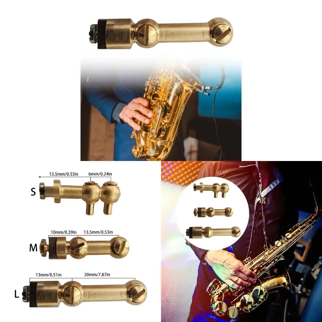 Q39E Precisions Brass Screw Brass Texture for Saxophone Repair Saxophone Maintenance Solution with Travel Compatibility