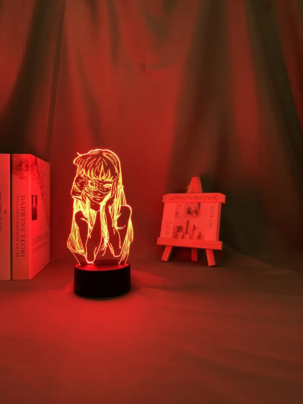 Junji Ito Collection Tomie für Schlafzimmer Dekor Anime 3D Lampe Nachtlicht Geburtstagsgeschenk Manga Junji Ito Collection LED Nachtlicht