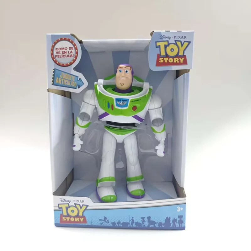 Hot Cute Anime Figure Bu zz Lightyear Woo dy Desktop Toy Model Ornament Doll Collectibles Surprise birthday Gift image 3