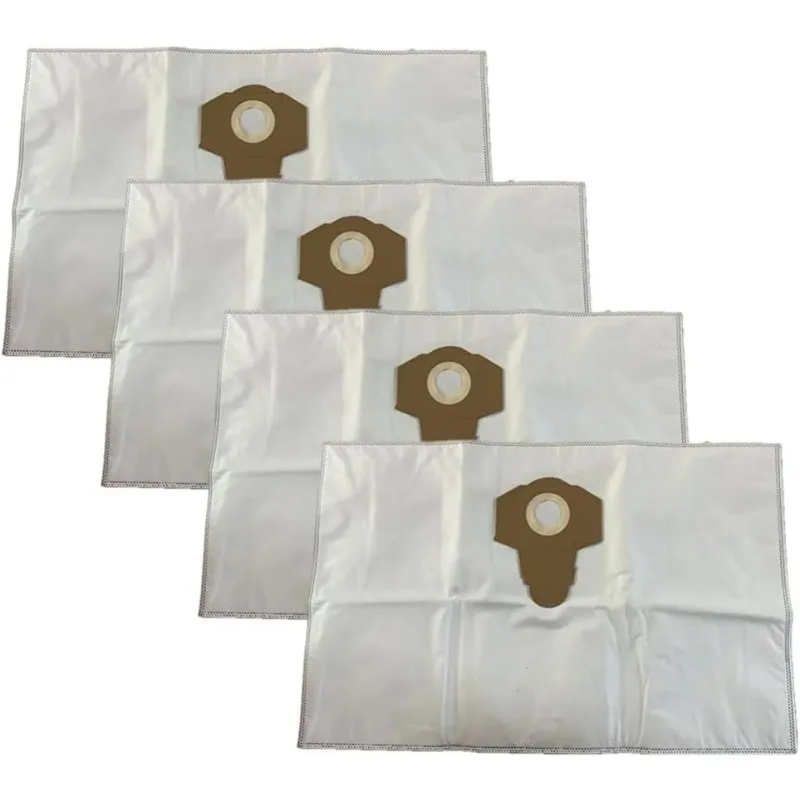 Мешки для пылесосов Einhell TC-VC1820, TE-VC1825, TE-VC2025, 15л, 20л, 30л, для сухой и влажной уборки, тканевые, 4-10 шт.