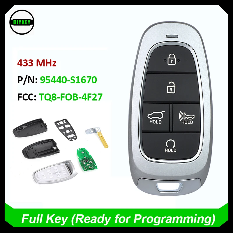 

Ключ дистанционного управления DIYKEY 95440-S1670 для Hyundai Staria 433 + FCC, 2022 МГц